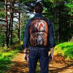 3D Cartoon Backpack Student Bag Large Capacity Outdoor Leisure Bag