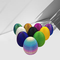 SunnyWoo Maze Egg Puzzle Decoration Box - Fun Desk Organizer Gift for Adults