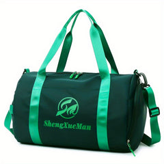 Fitness Bag with Dry and Wet Separation for Sports and Travel