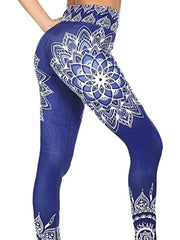 Floral Yoga Leggings for Women - Comfortable Workout Pants