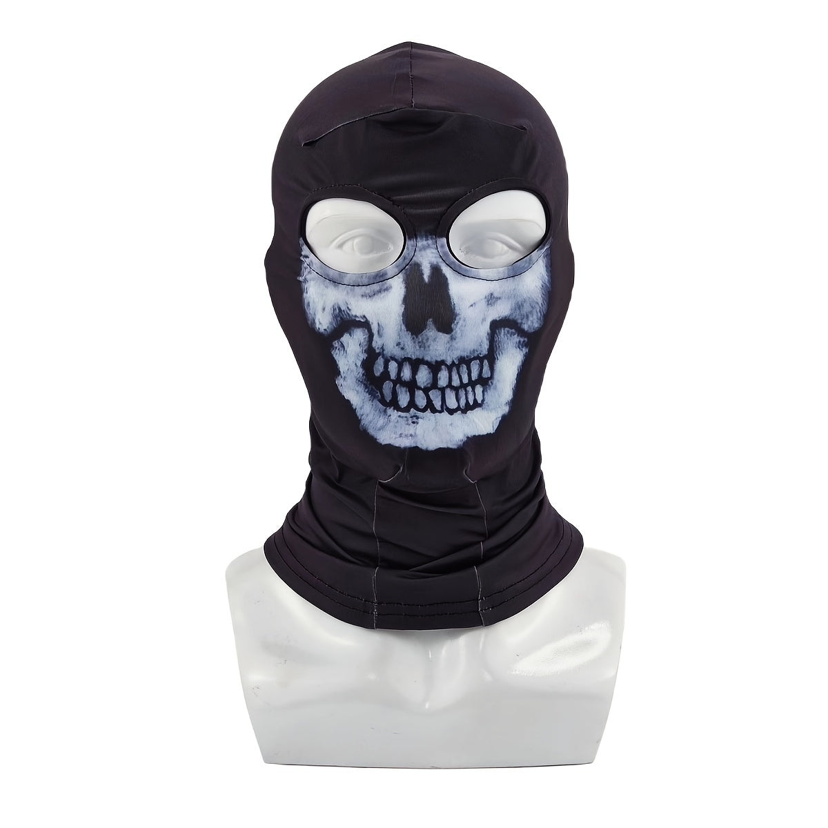 Ghost Skull Mask Balaclava Halloween Costume Face Cover Neck Gaiter