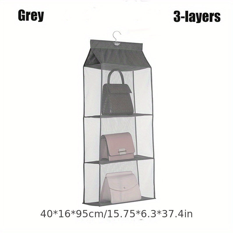 4 Layer Hanging Storage Bag Organizer