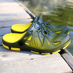 Fashionable Breathable Soft Non-slip Slippers Women's Outdoor Hole Shoes
