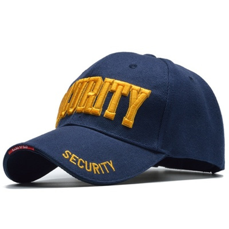SECURITY Men's Sports Embroidered Baseball Cap