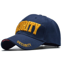 SECURITY Men's Sports Embroidered Baseball Cap