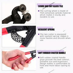 Mosaic Cutting Pliers Glass Cutter Durable Alloy Steel DIY Tile Cutter