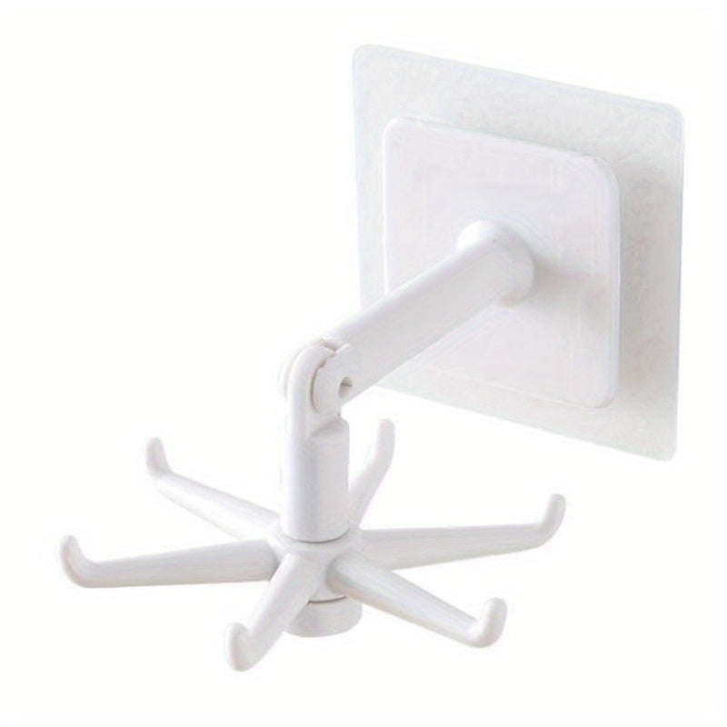 Waterproof 360 Rotating Folding Hook Self Adhesive