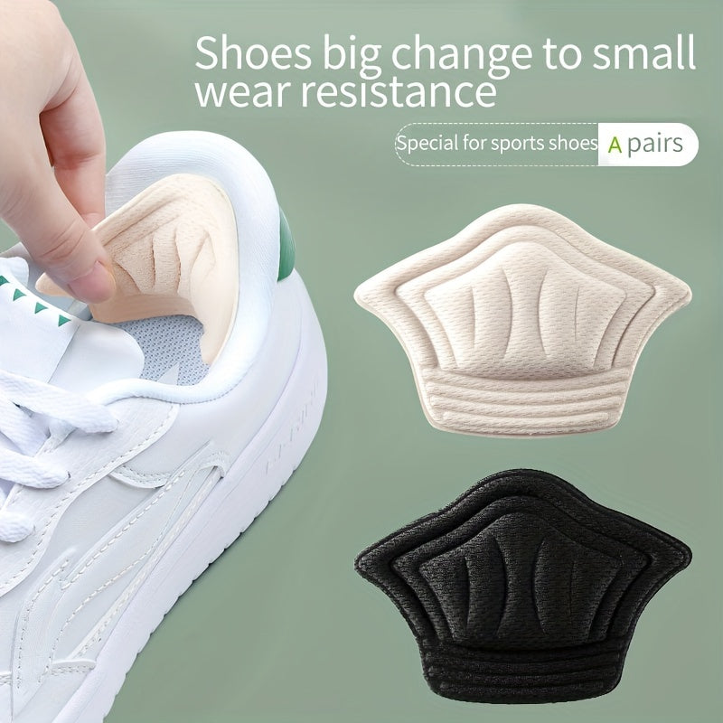 2Pcs Pair Breathable Heel Stickers For Reducing Size