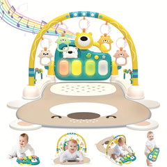 Baby Kick and Play Piano Mat with Sensory Toys