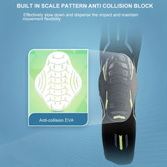 2pcs Honeycomb Anti-collision Knee Pads for Sports