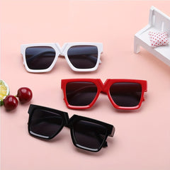 Kids Square Frame Sunglasses UV Protection Travel Glasses