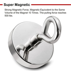 190 Kg Fishing Magnet Neodymium Rare Earth 420 Lb