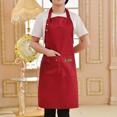 Adjustable Thickened Apron Kitchen Gardening Dirty Resistant Buckle Closure