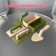 3pcs Beach Toy Set Shovel Bucket & Sand Mold Outdoor Play Fun Ideal for Christma