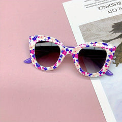 Girl's Travel Flower Sunglasses for Hiking