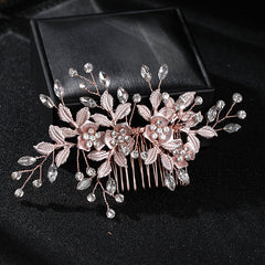 Faux Pearl Wedding Hair Comb Bridal Comb Hair Pin For Wedding