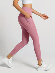 High Waist Yoga Running Tight Pants Women's Activewear