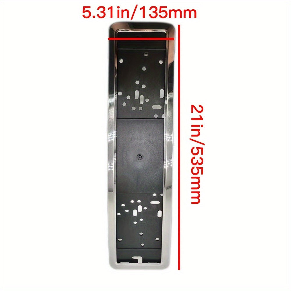 Car Euro Standard Plate Frame Waterproof Bracket Number Plate Holder