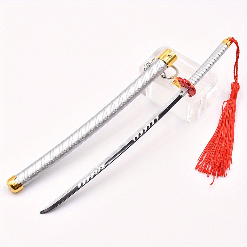 Demon Slayer Spring Swords Cosplay Anime Sword Key Chain Fans Gift