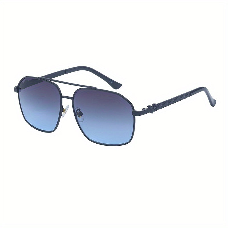 Retro Square Frame Sunscreen Sunglasses For Men and Women