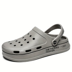 Unisex Lightweight Garden Clogs Hollow Out Sandals