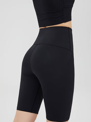 High Stretchy Yoga Shorts Slim Fitted Butt Lifting Sports Pants