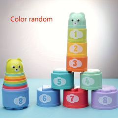 Grasping & Stacking Puzzle Toy for Fine Motor Skills