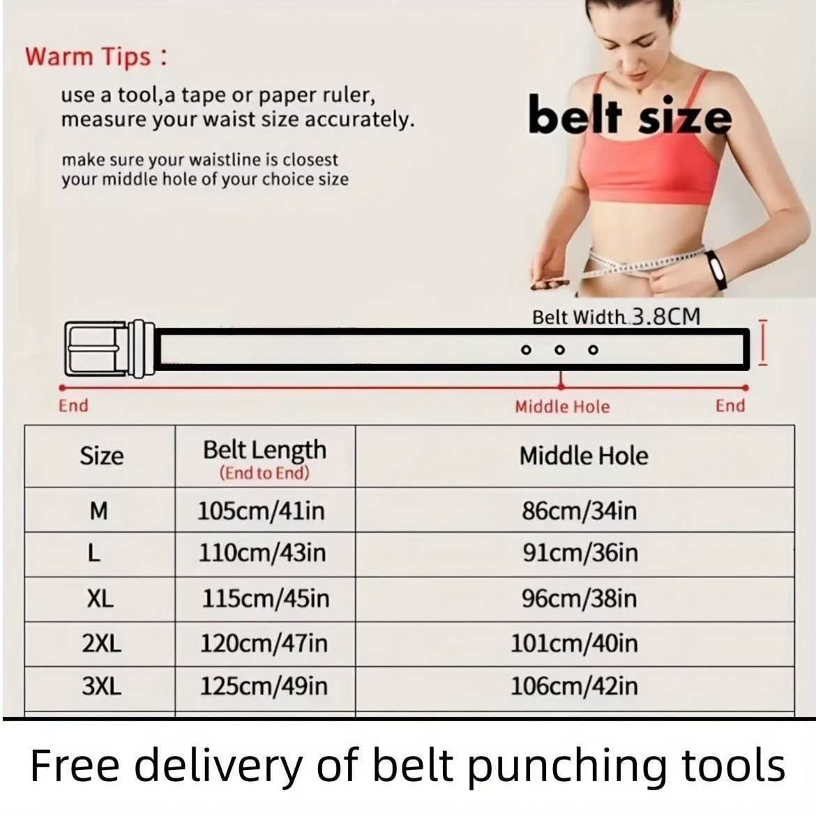 Men's S Buckle Leather Belt Decorative Belt For Outdoor Party