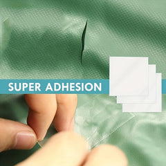 5pcs Waterproof Transparent Cloth Patches Self Adhesive Nylon Sticker
