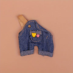 1pc 51cm Doll Costume Jean Overalls for Doll