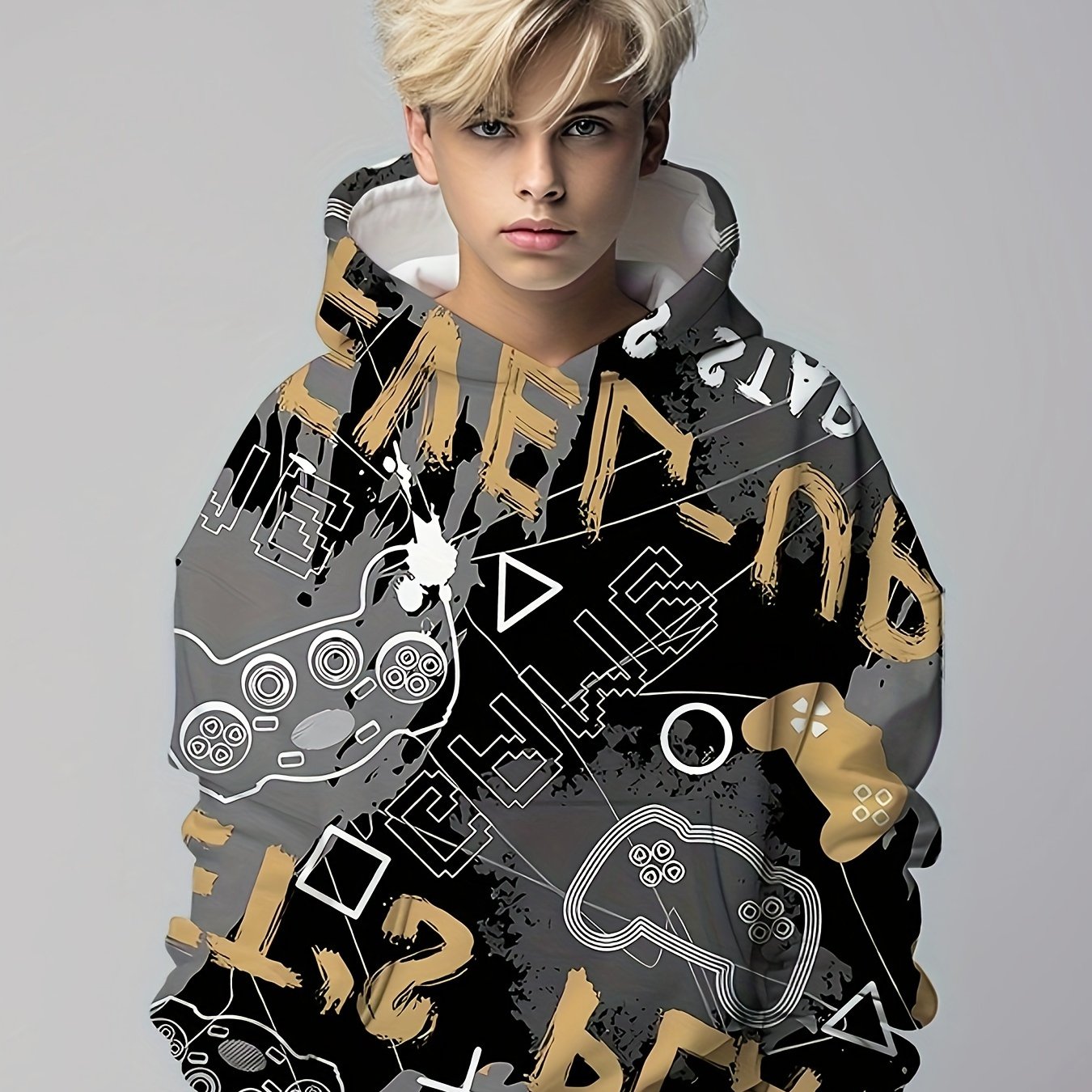 Boy's Graphic Hoodie 3D Print Sweatshirt