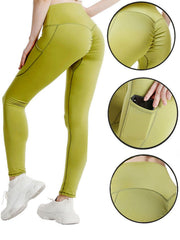 Seamless Yoga Leggings High Waist Stretch Fitness Leggings