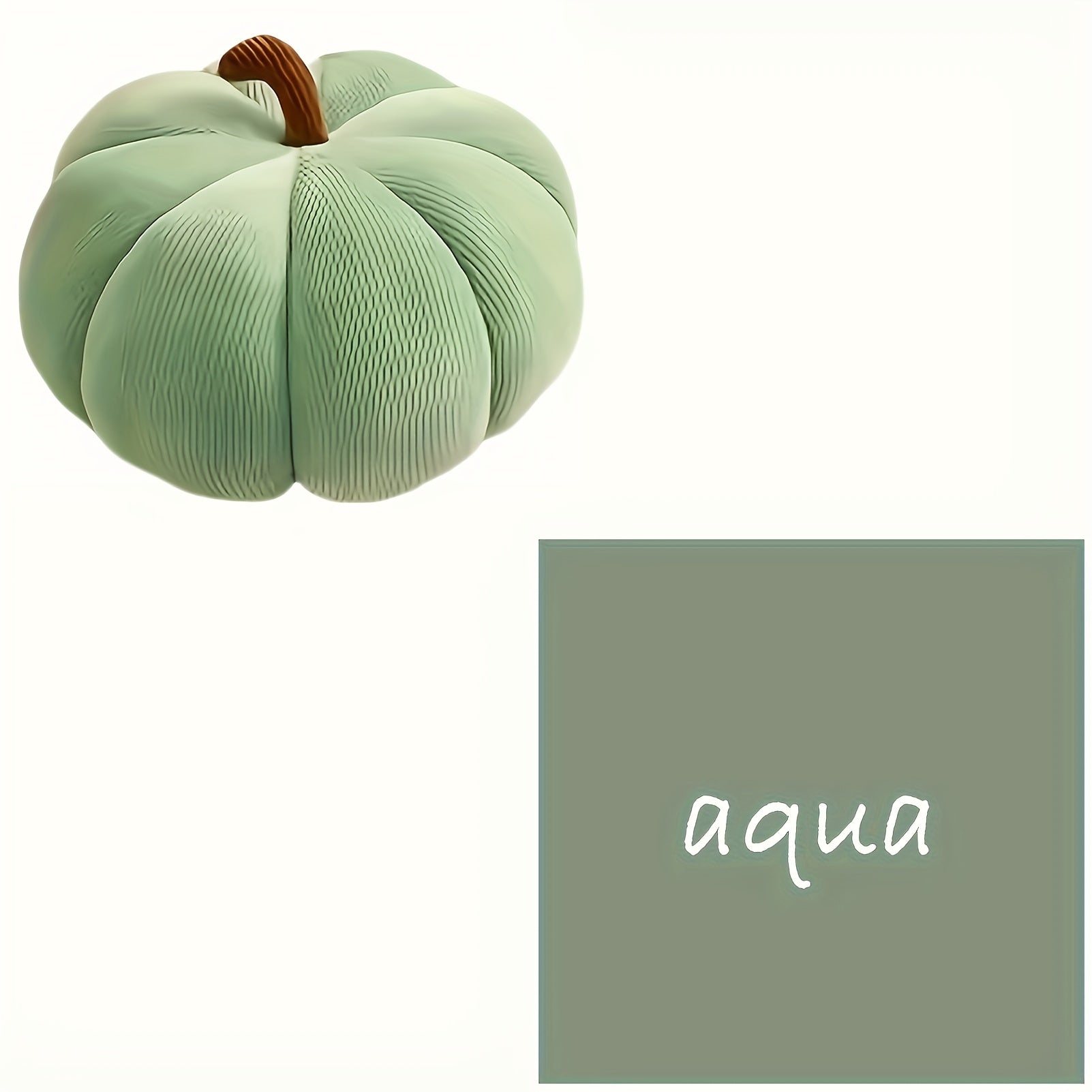 Striped Pumpkin Plush Toy 3D Fluffy Halloween Party Favors