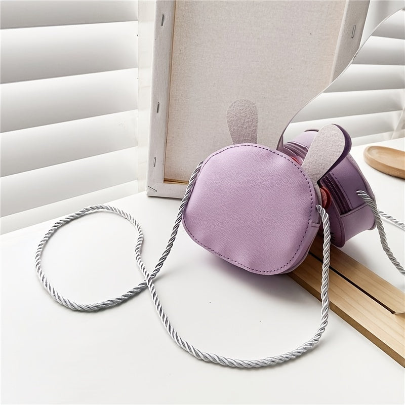 Kids Crossbody Bag Princess Cartoon Rabbit Ears Coin Purse Wallet For Girls