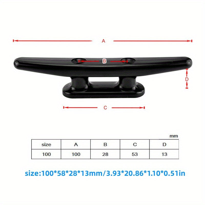 Plastic Boat Yacht Deck Line Bollard Hardware - Rope Tether