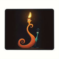 Candle Animation Figure Square Mouse Pad 20x24cm