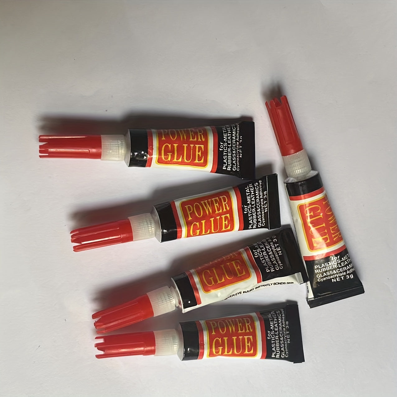 10pcs Glue Instant Glue Metal Plastic Ceramic Nail Glue