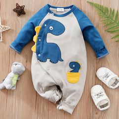 Baby Dino Bodysuit Long Sleeve