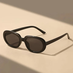 Outdoor Oval Plastic Sunshade Sunglasses for Men and Women