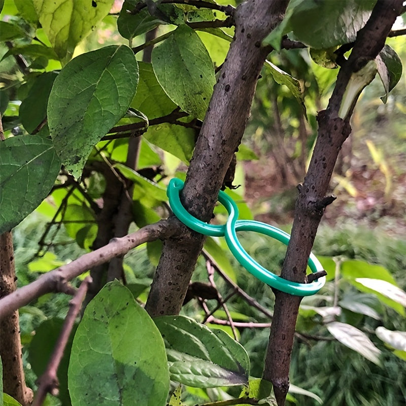 Plastic Vine Strapping Clips Plant Buckle Hook Connects Tomato Plant Stand Tools