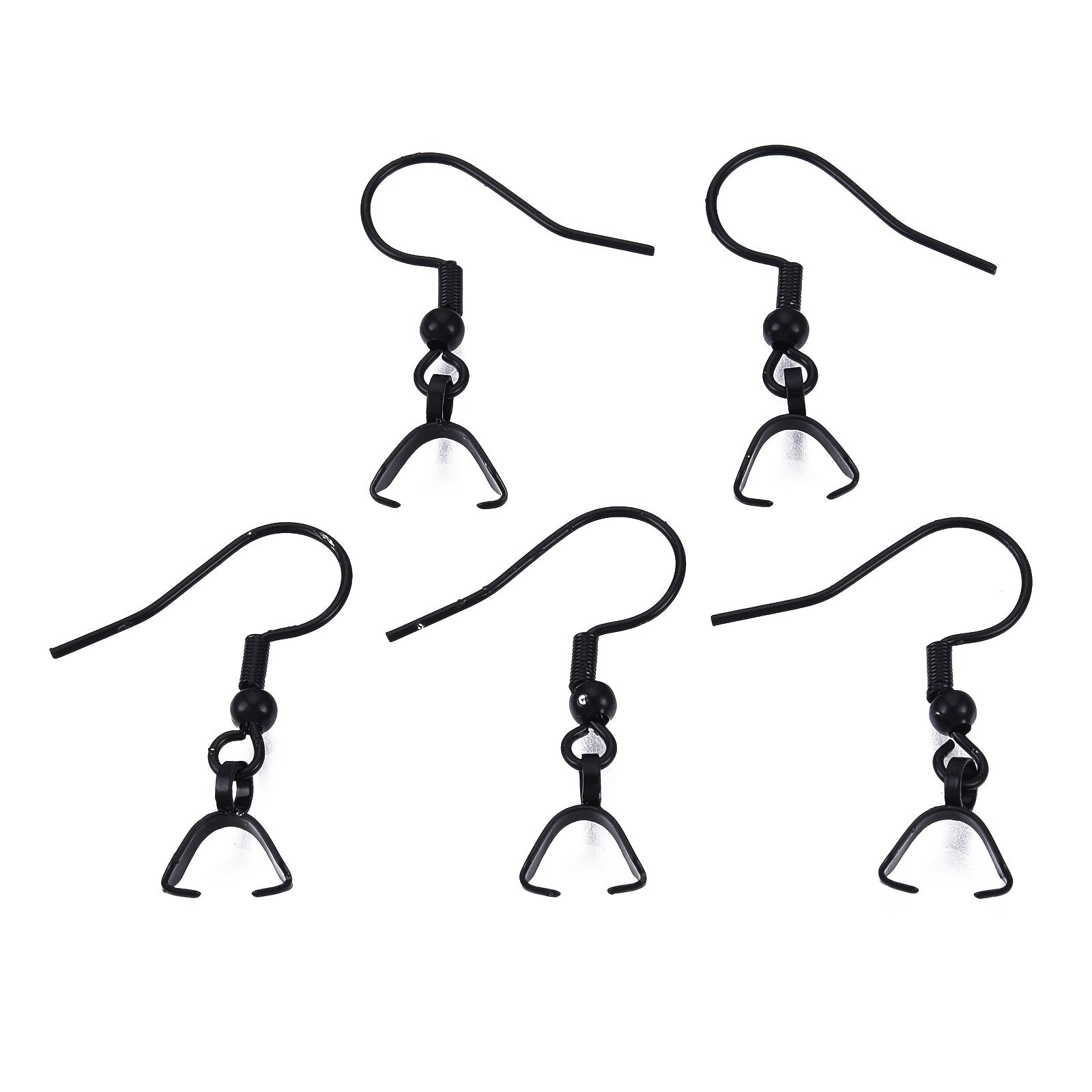 10pcs Stainless Steel Ear Hooks for DIY Earrings Making