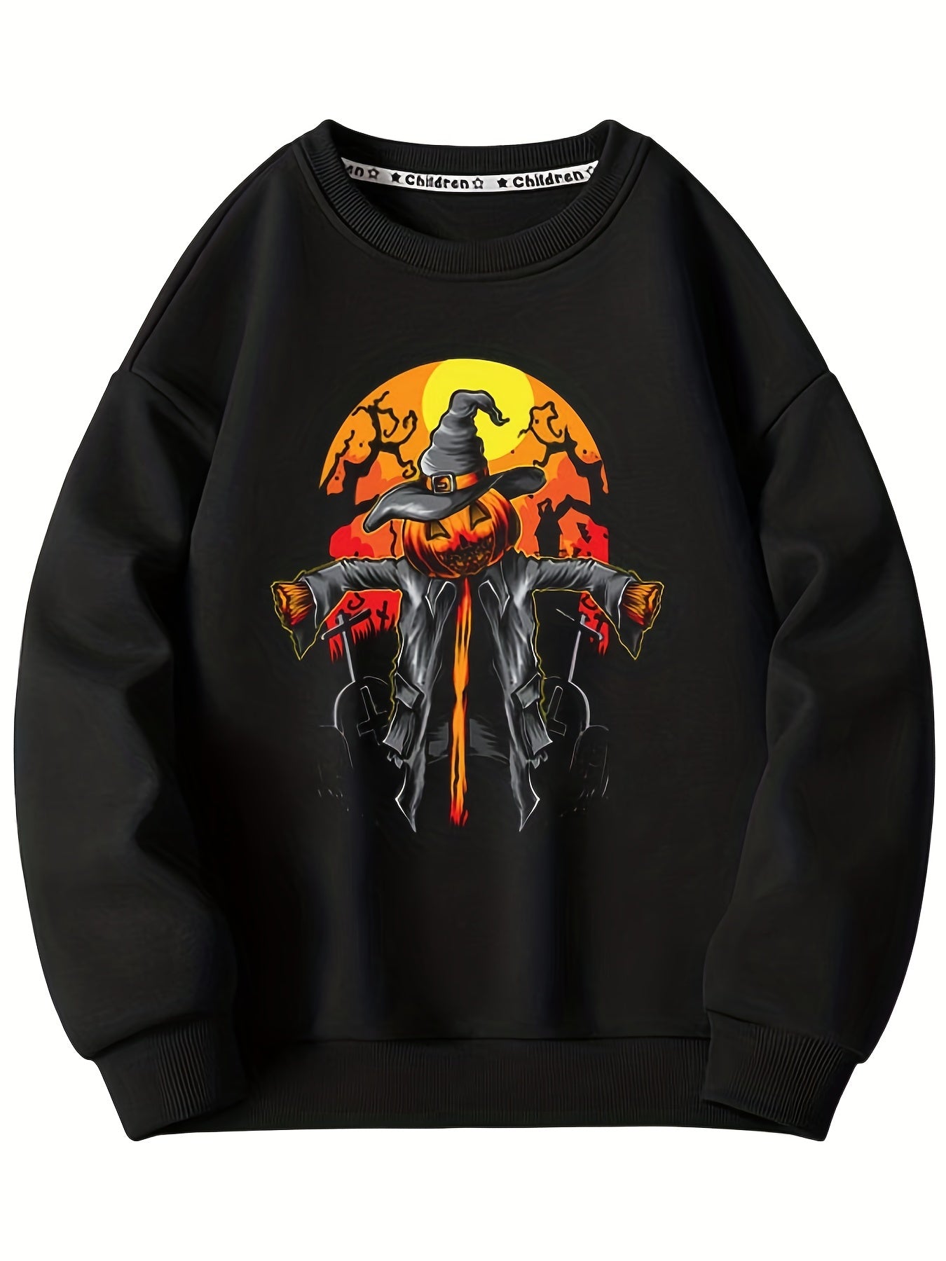 Boys' Outdoor Graphic Sweatshirt - Stylish, Stretchy, Breathable