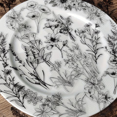 40pcs Waterproof Plant Flowers Stickers DIY Scrapbooking Crafts