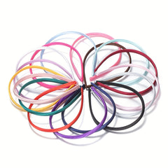 10pcs 10mm Bright Satin Headband Base Blank Bezel Setting For Hair Accessories