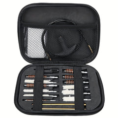 Portable Heavy Duty Cleaning Kit Rod Brass Bristles Brush Set