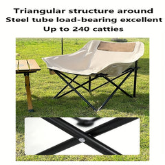 Portable Lightweight Folding Chair for Fishing & Camping