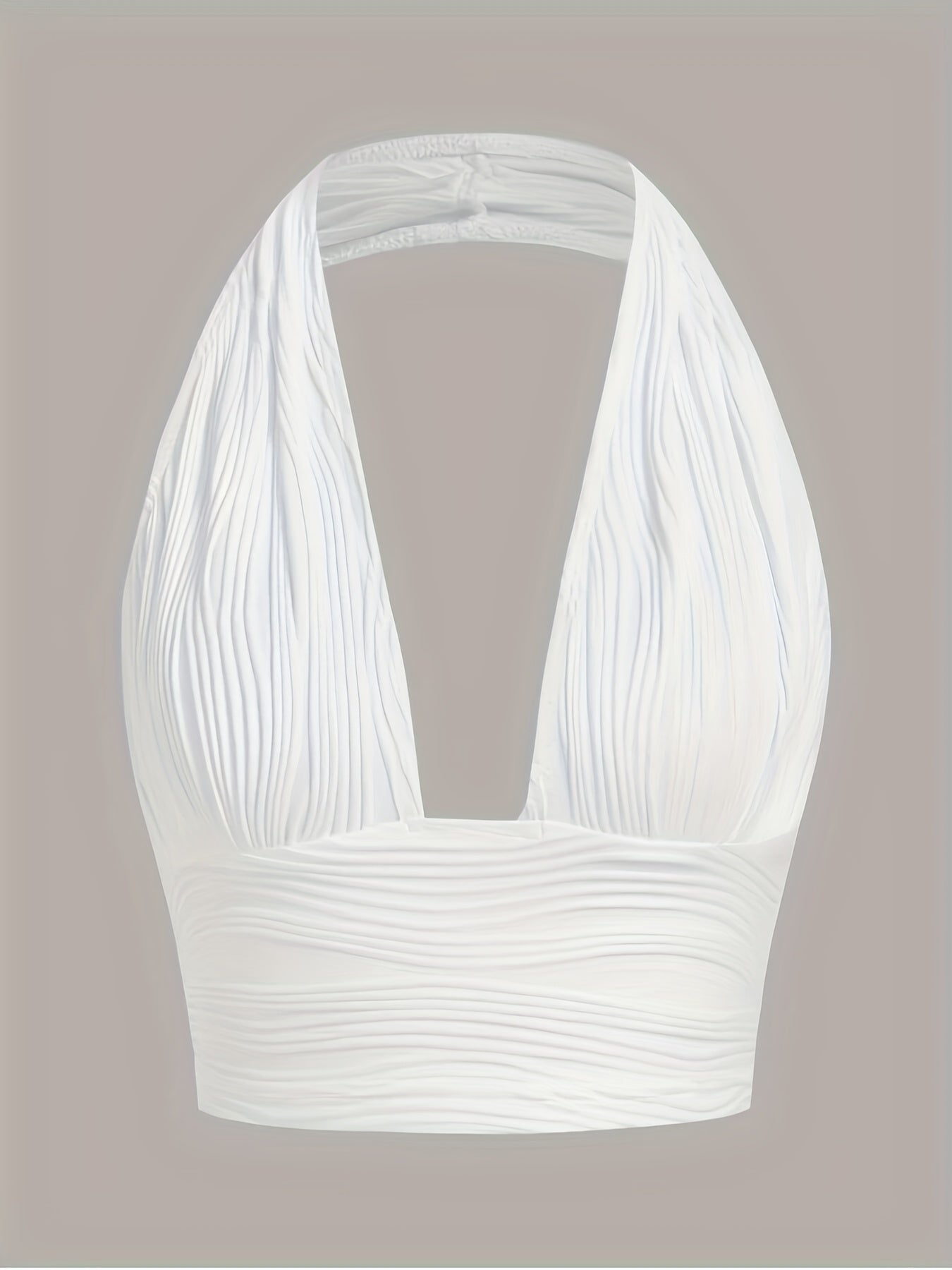 Sexy Plunging Halter Cami Top Women's Lingerie