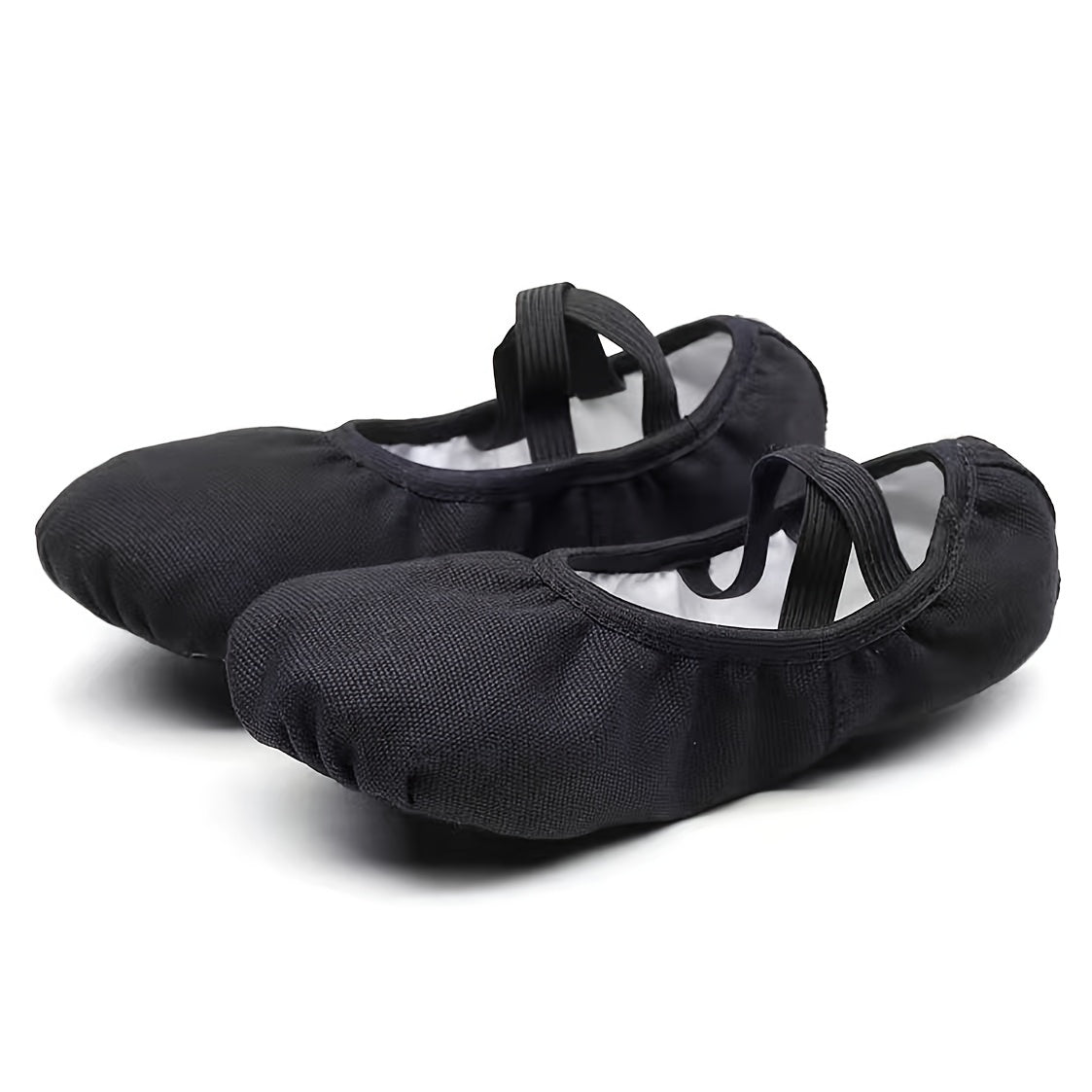 Toddler Girls Ballet Shoes Canvas Ballet Slippers Dance Yoga Practice Shoes