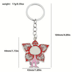 Cartoon Mini Flower Keychain For Women And Girls