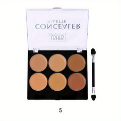 6 Color Correcting Concealer Cream Palette